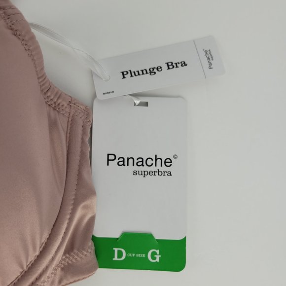 NWT Panache Zara Nude Multiway Padded Plunge Bra 30DD - Picture 4 of 10